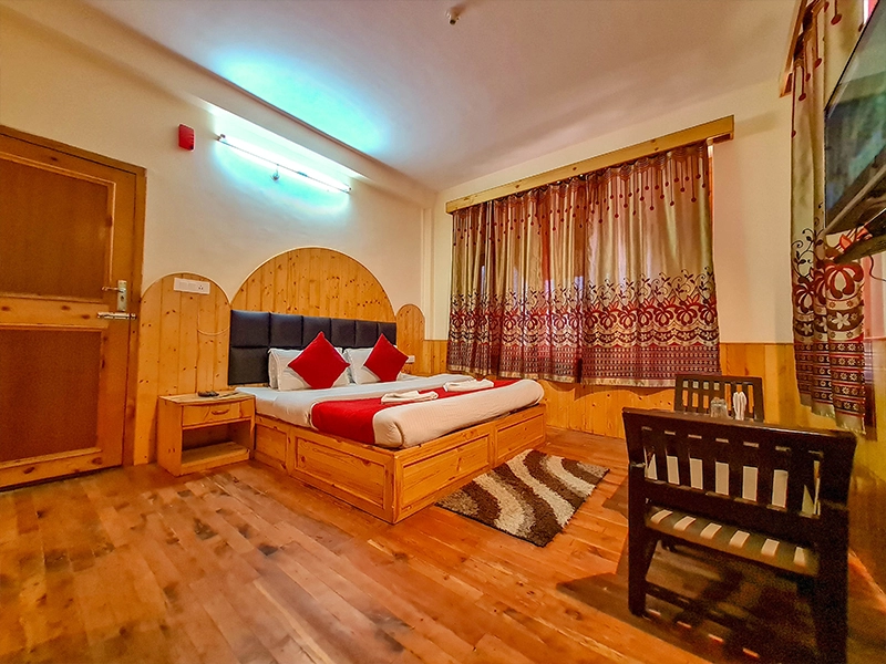 Cotage In Manali-Forest Way Cottage-Balcony Room